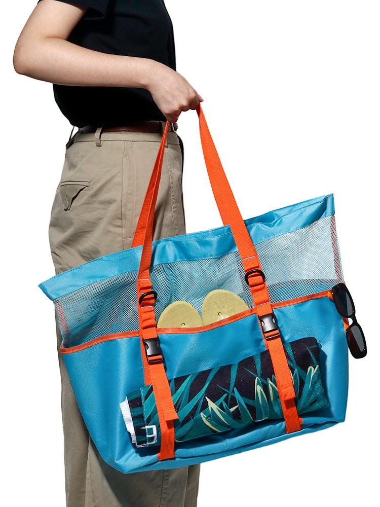 Women'S Young Bags - 大容量防水ビーチバッグポータブルトラベルトイレタリーバッグアウトドアビーチ旅行用収納バッグ若い男性と女性向け
