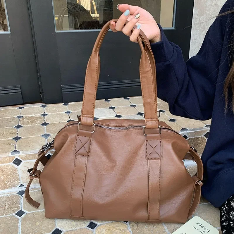 ファッション性の高いレディースハンドバッグ。大容量で、旅行や - Women Hand Bags For Office のレビューと価格