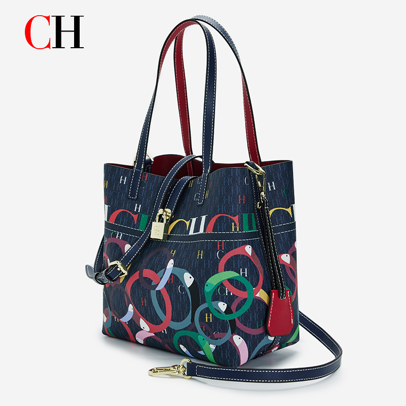 CH レディース 大容量プリントトートバッグ、ファッション感 - Women'S Bags Handbags のレビューと価格