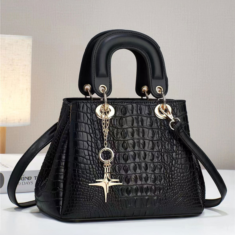3ピースレディースバッグセット、コンパクトで軽量なクロコダイ - Women'S Bags Handbags のレビューと価格