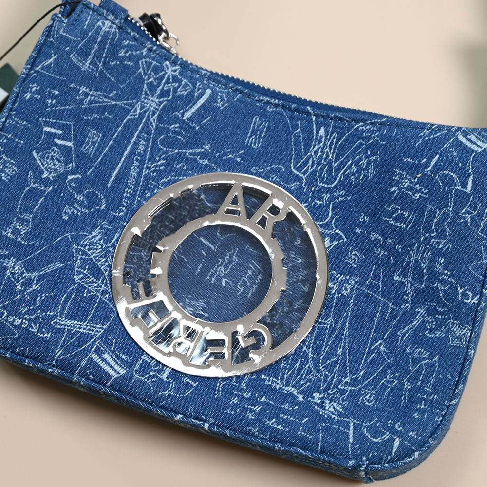 新作レディースハンドバッグ デニム生地 メタルレター シング - Women'S Young Bags のレビューと価格