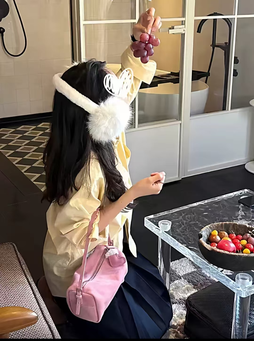 レトロな芸術的スタイルのフロスト加工ブーティートースティバッ - Women'S Young Bags のレビューと価格
